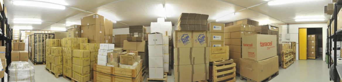 Entrepôt pour le stockage volumineux sur palettes des composants Jean Maurer