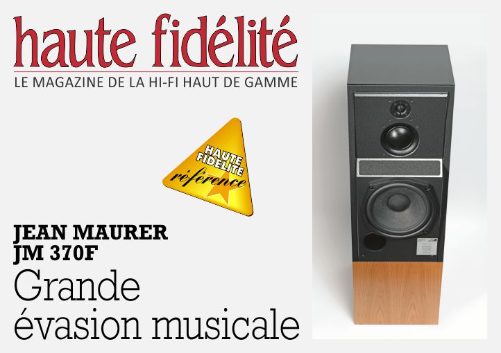Article Haute-Fidélité : Banc d'essai, Jean Maurer JM 370F