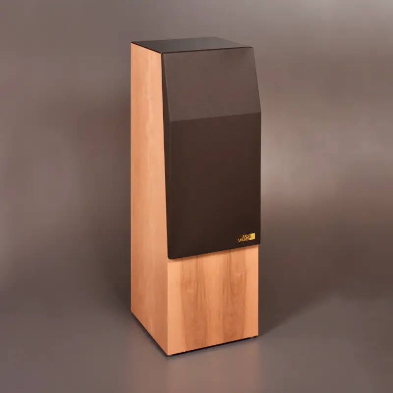 Enceinte JM 370F finition Poirier verre et tissu brun